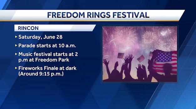 Freedom Rings Parade & Music Festival set for Saturday in Rincon
