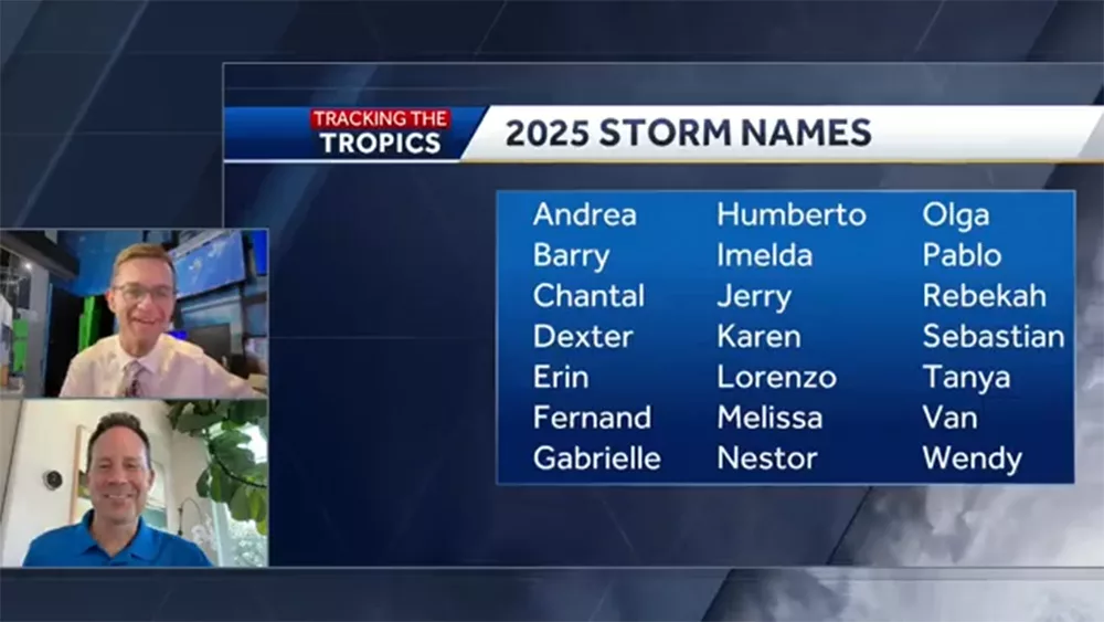 Tracking the Tropics: Andrea becomes first named storm of season