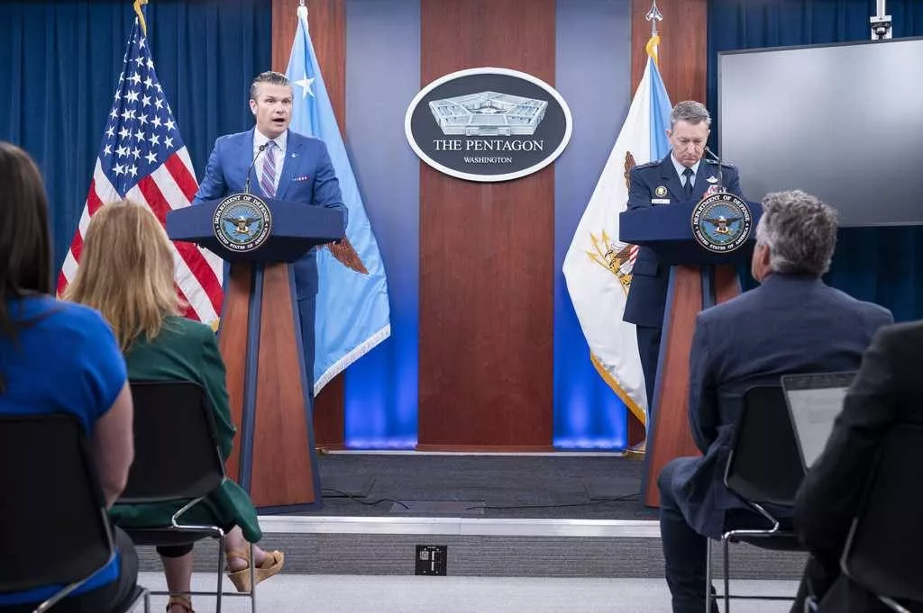 Pentagon leaders double down on success of US strikes on Iran nuclear sites