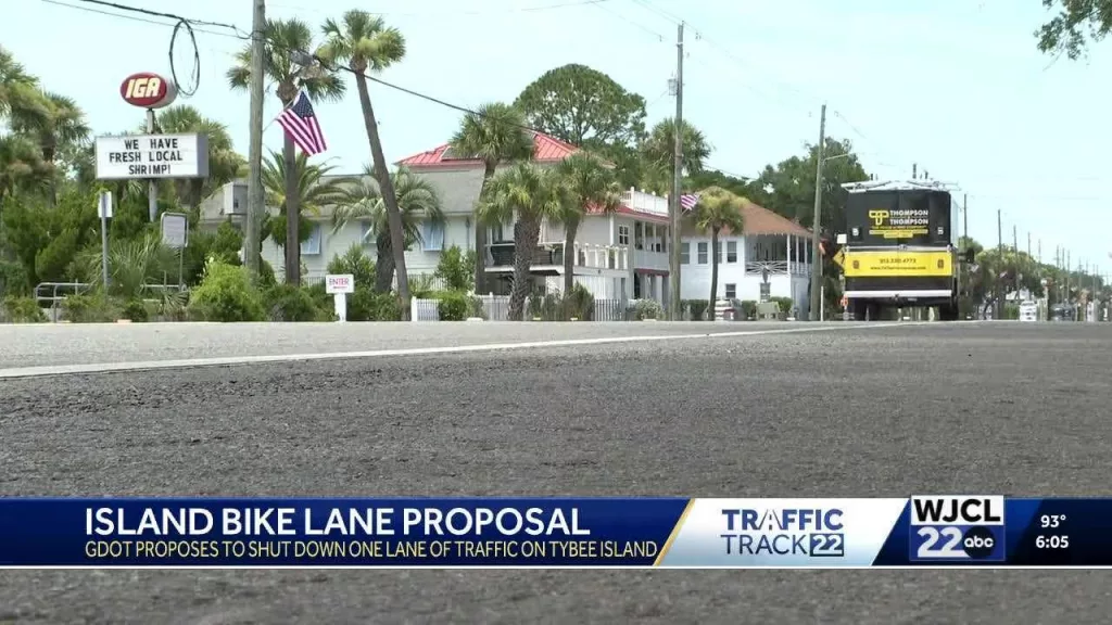 Proposed plan by GDOT could reduce multiple lanes from Lazaretto Creek to Tybrisia Street