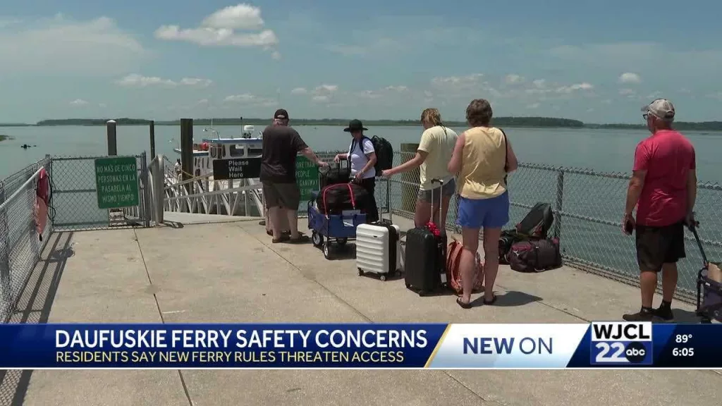 Daufuskie Island voices outrage over ferry fees, safety concerns