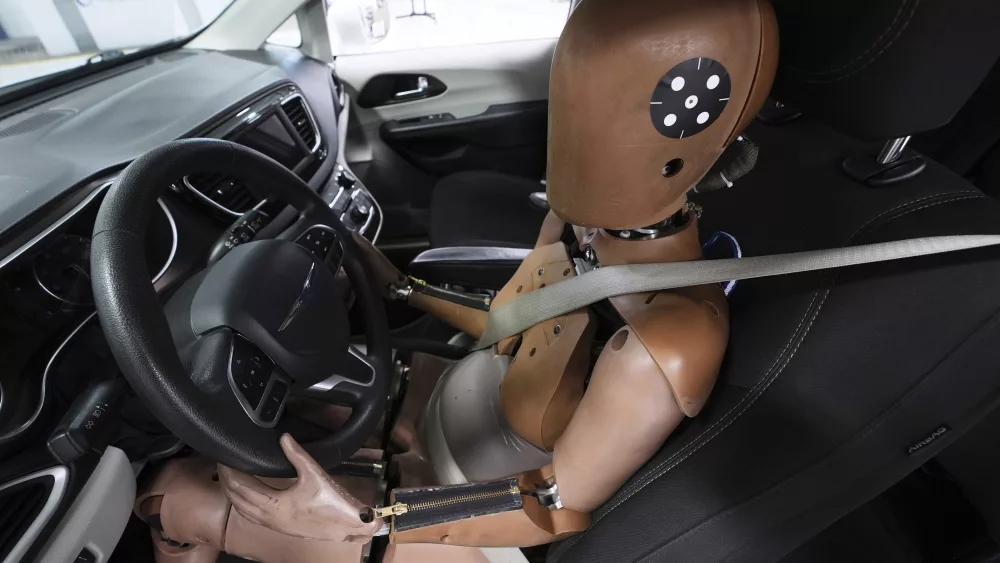 Woman helps lead charge to change crash test dummy design