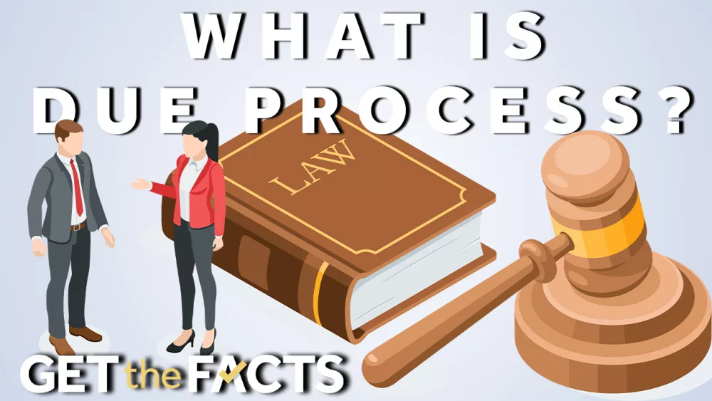Get the Facts: What is due process?