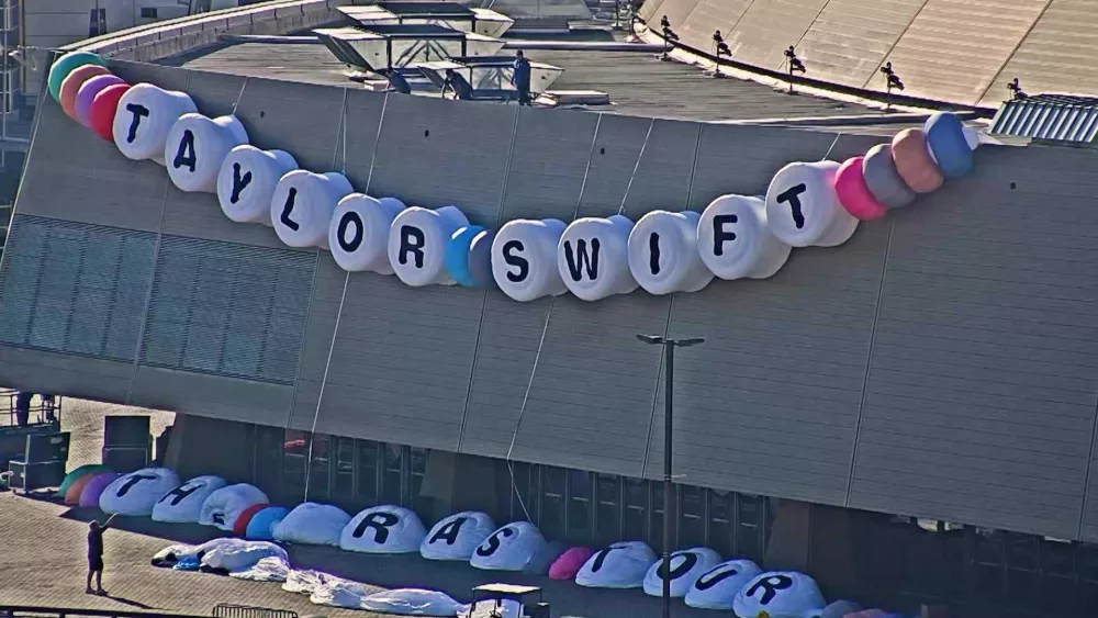 Taylor Swift buys giant beads that hung from Superdome during Eras Tour