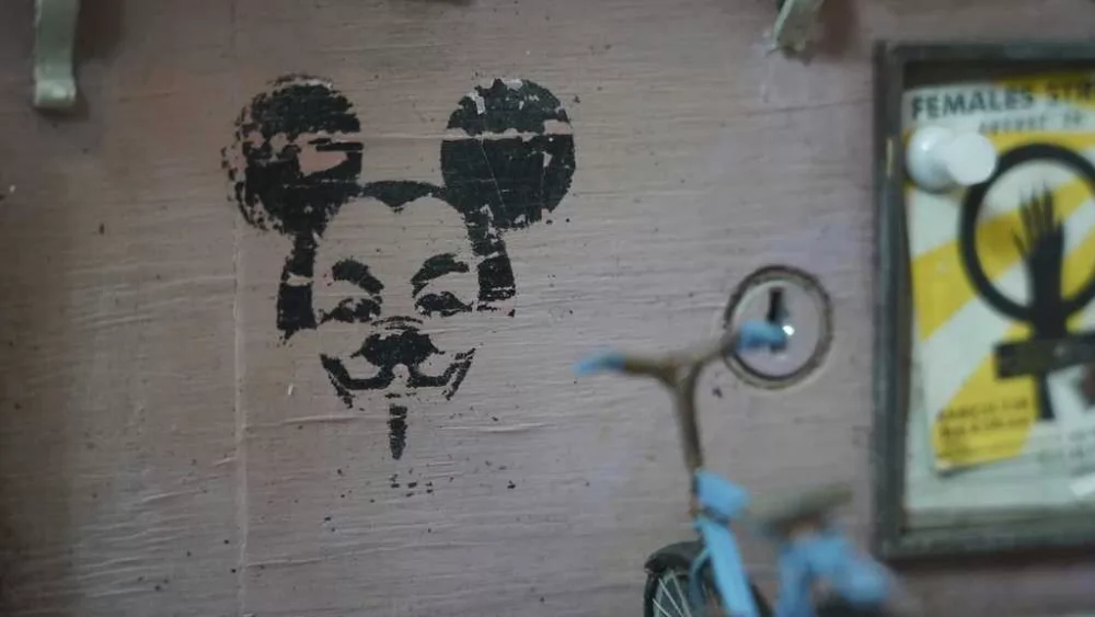 Mini creations by Swedish artists 'Anonymouse,' dubbed 'Banksy Mouse,' go from street to museum