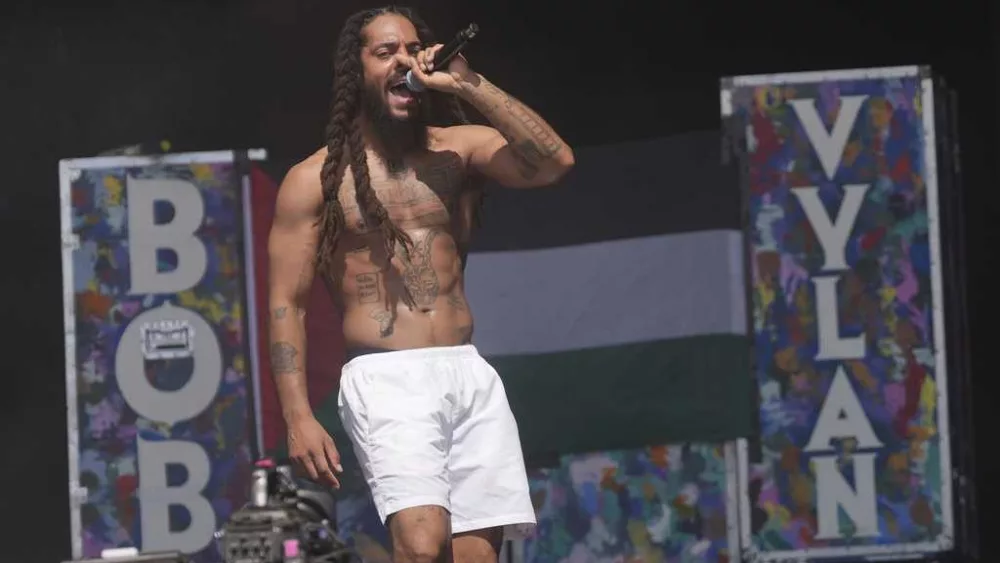 Rap duo Bob Vylan's anti-Israel chants prompt UK police to review Glastonbury acts