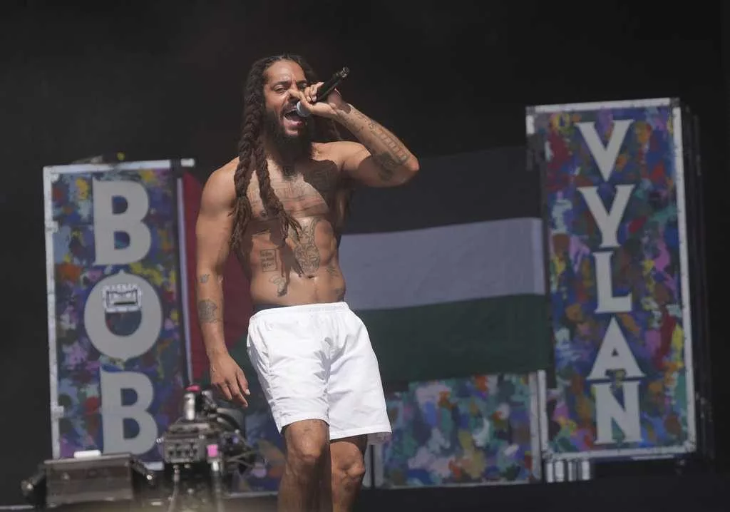 Rap duo Bob Vylan's anti-Israel chants prompt UK police to review Glastonbury acts