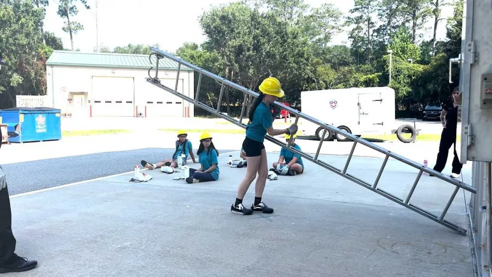 'H.O.T. Girls Summer Camp' on Hilton Head teaches young women hands-on firefighting skills