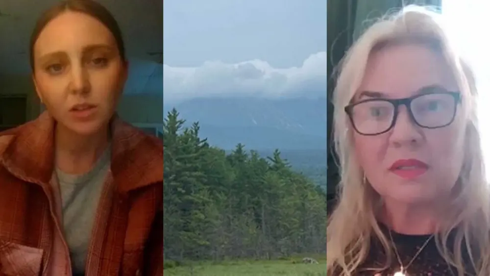 Hikers who spent a night stranded on Maine's Mount Katahdin speak out