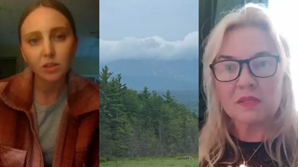 Hikers who spent a night stranded on Maine's Mount Katahdin speak out