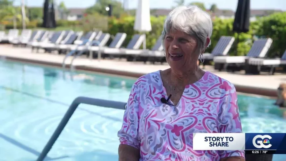 VIDEO: How would you celebrate your 85th birthday? This woman went skydiving
