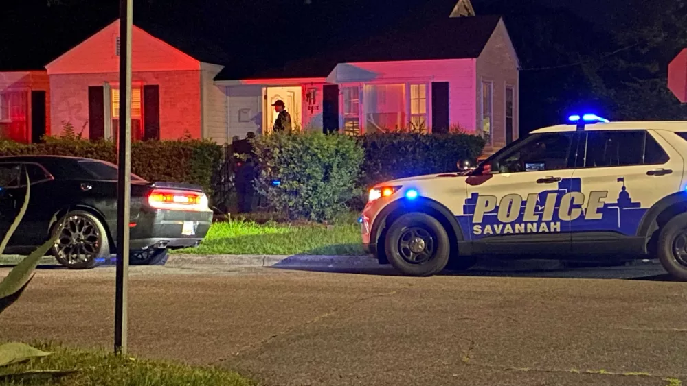 Heavy police presence spotted early Wednesday morning in Savannah