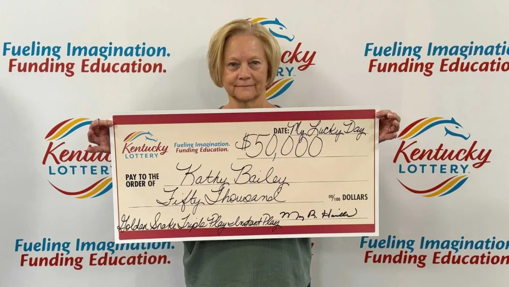 Kentucky woman wins $50K playing lottery numbers from fortune cookie