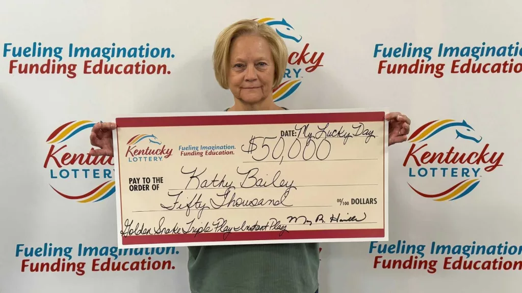 Kentucky woman wins $50K playing lottery numbers from fortune cookie