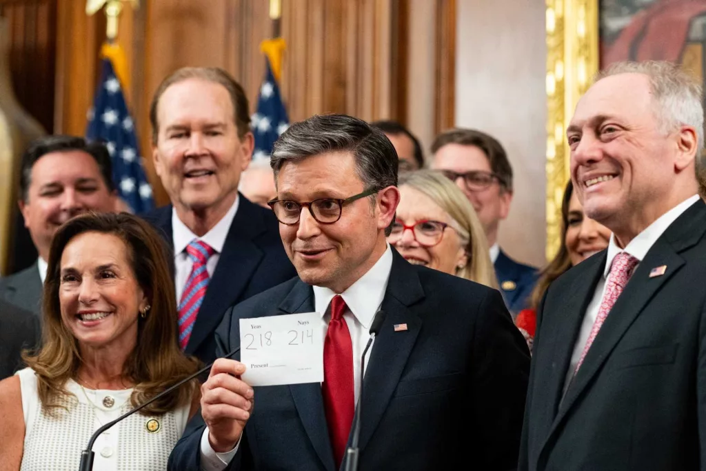 Here's who voted for and against President Trump's spending bill and tax cuts