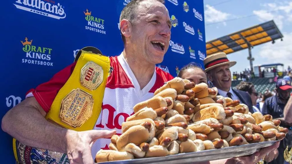 Joey 'Jaws' Chestnut hopes for 17th win at annual Nathan's Famous hot dog eating contest
