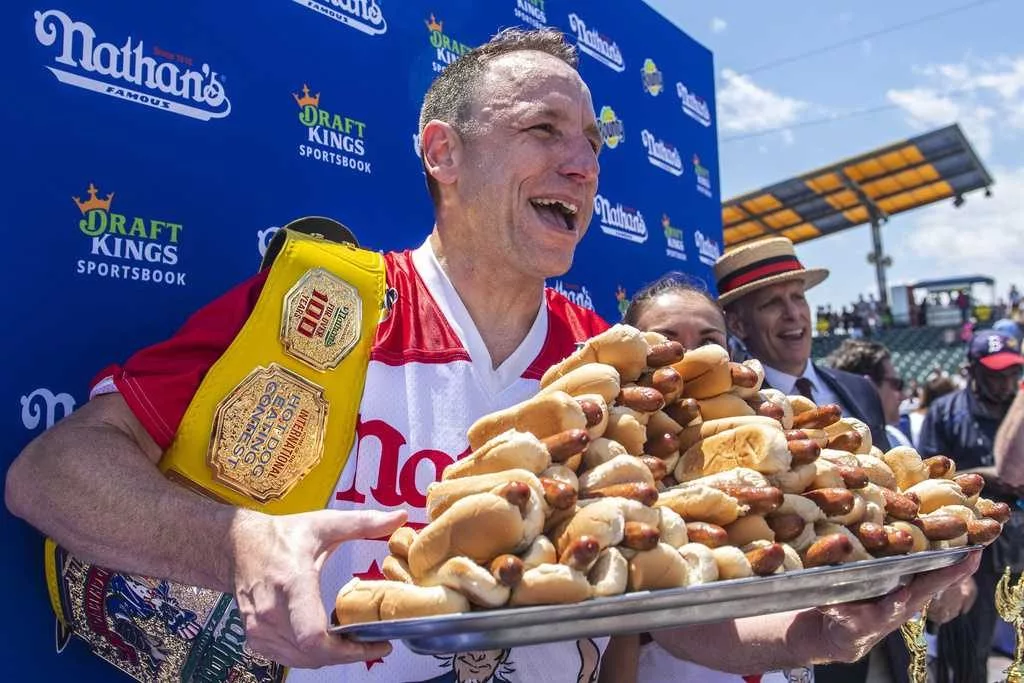 Joey 'Jaws' Chestnut hopes for 17th win at annual Nathan's Famous hot dog eating contest