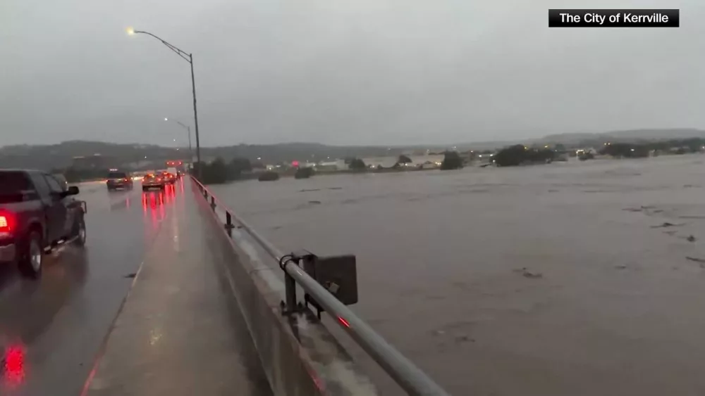 Water rescues, evacuations underway amid flooding in Texas