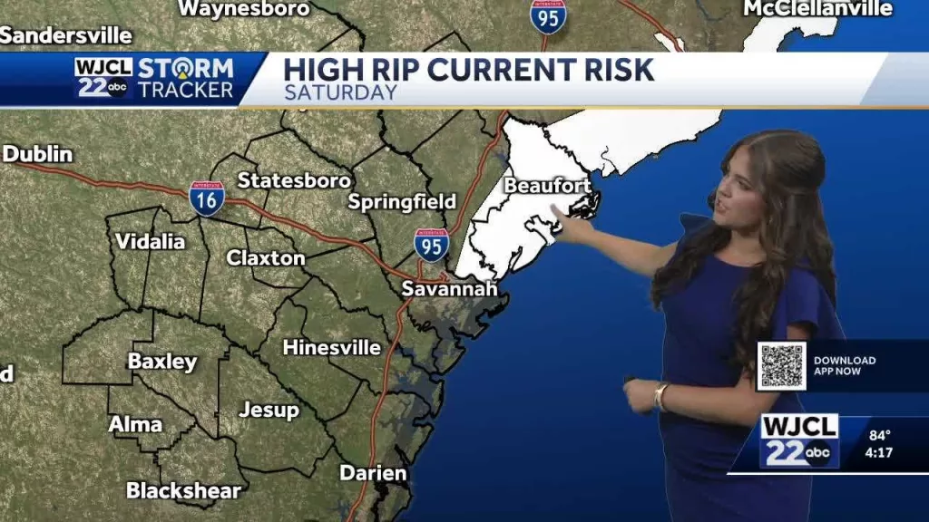 Elevated rip current risk along our coast for the holiday weekend