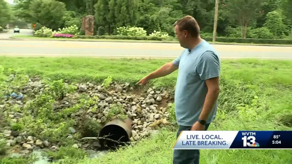 'I was saying my goodbyes': Man survives being sucked 500-feet through flooded drainage pipe