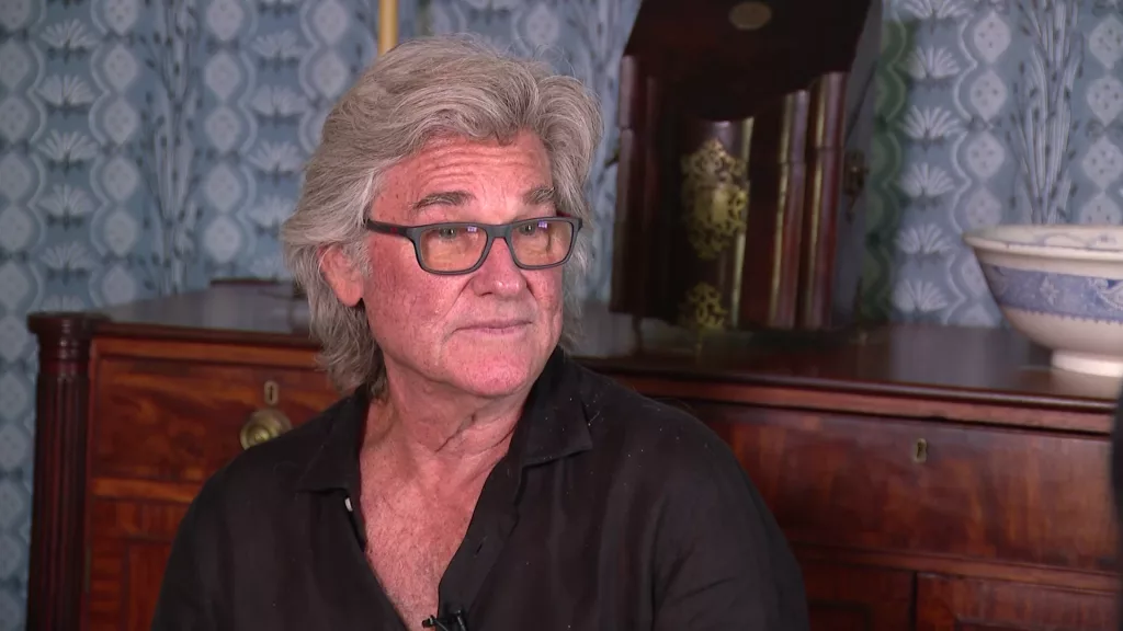 Kurt Russell discovers ancestral ties to Revolutionary War hero in Arlington, Massachusetts