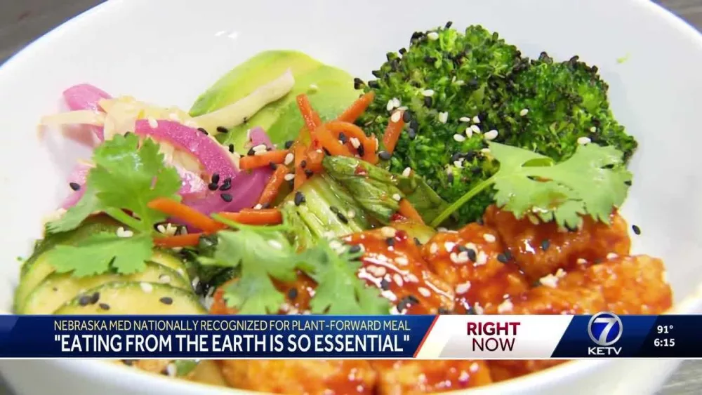 'Food is medicine': Health care provider nationally recognized for plant-forward meal