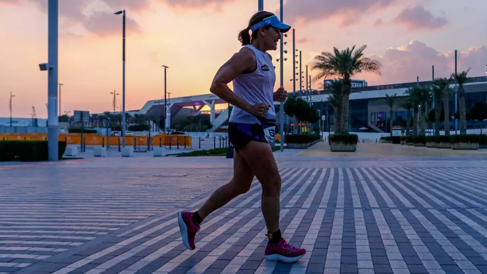 65-year-old woman prepares for North Pole Marathon