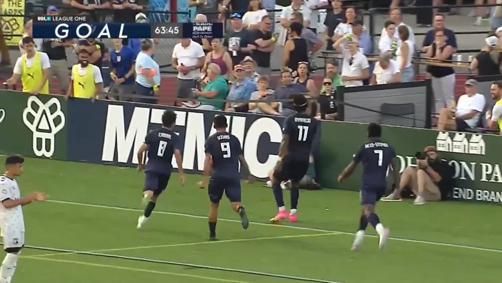 Nyandjo’s first regular season goal lifts Tormenta to road point in Maine