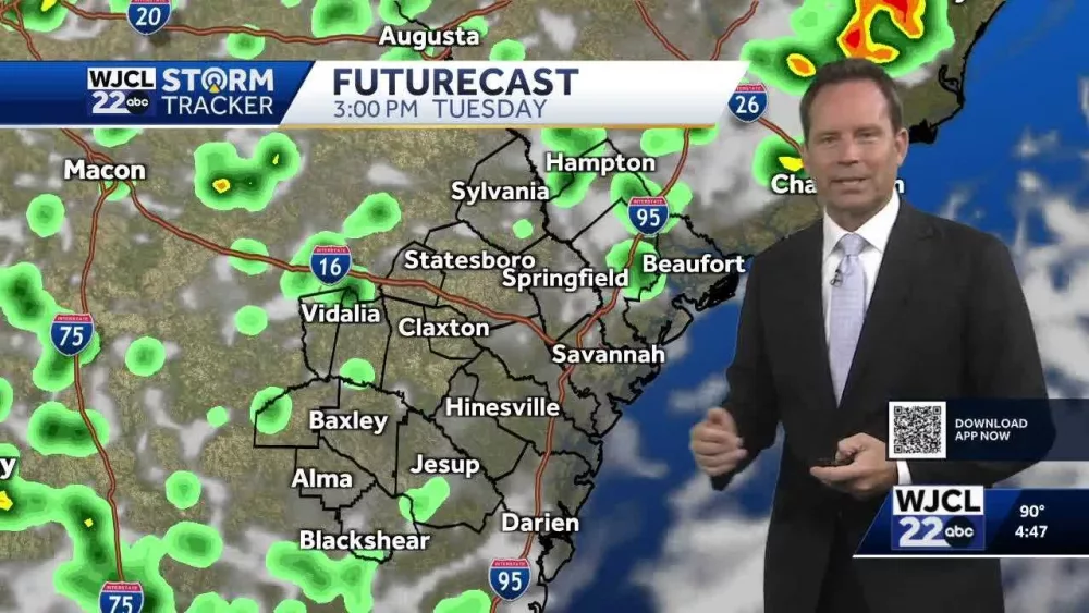 Tracking heat, humidity, and rain chances in the days ahead for Coastal Georgia, Lowcountry