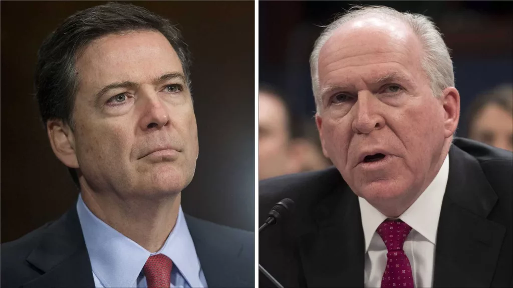 Ex-FBI Director Comey, ex-CIA Director Brennan under investigation by Trump Justice Department