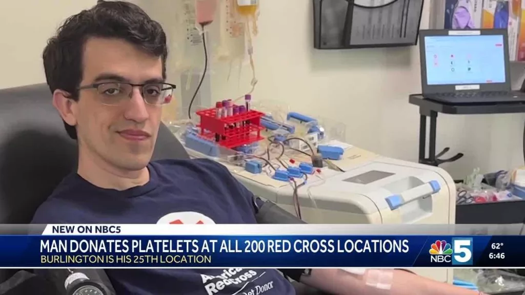 News We Love: New York man travels across the country to inspire blood donations