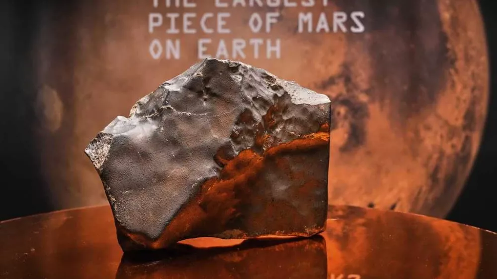 The biggest piece of Mars on Earth is going up for auction in New York