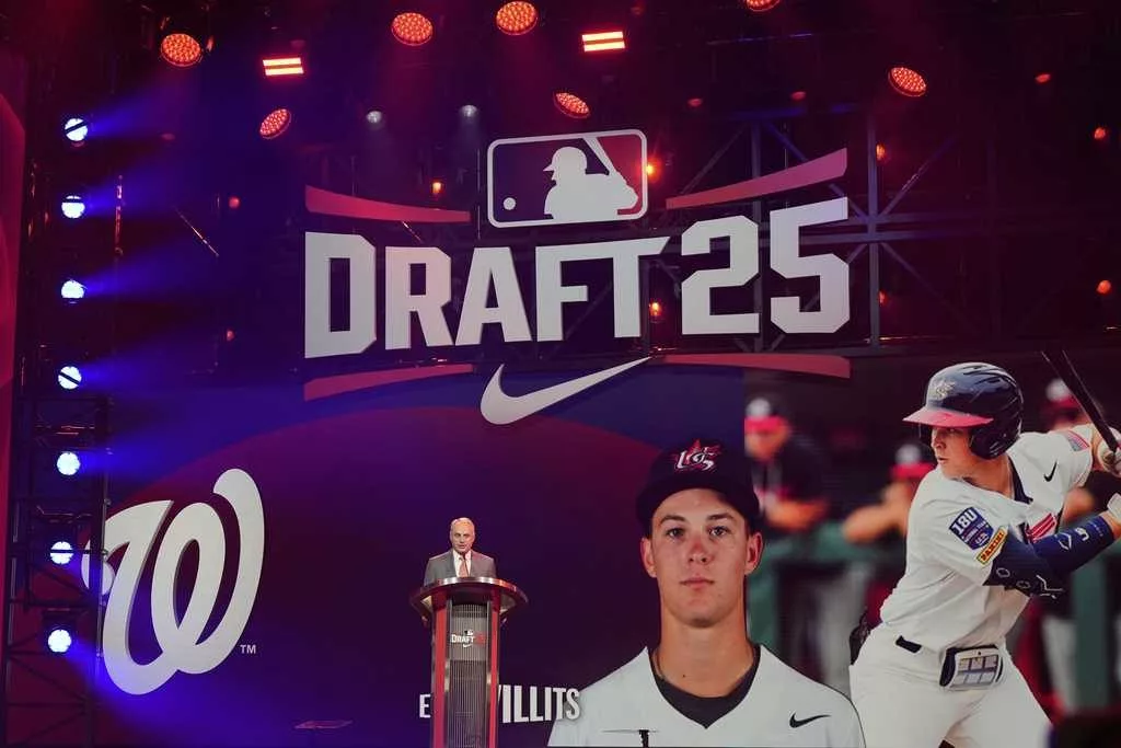 Nationals take 17-year-old Eli Willits with No. 1 pick in draft