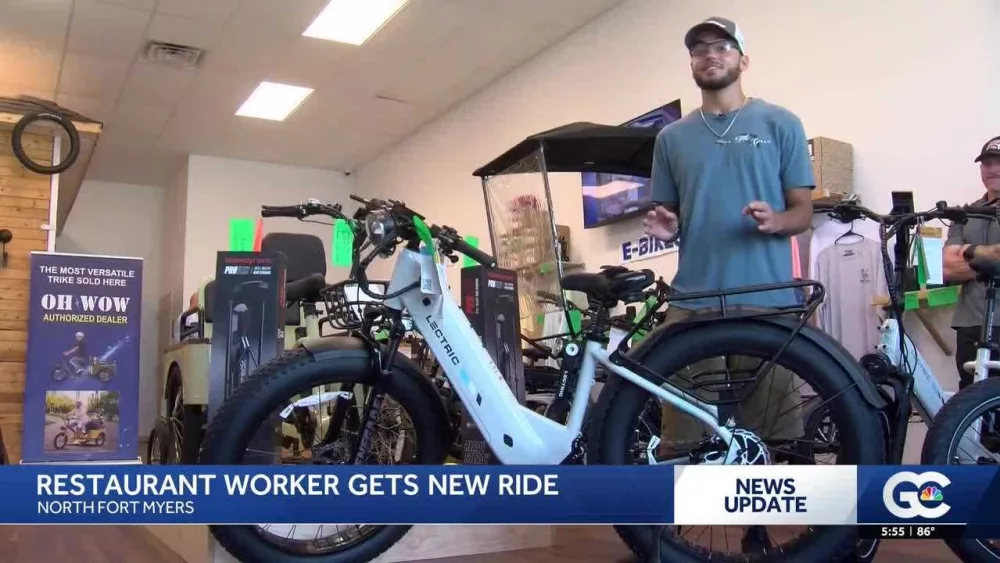 News We Love: Restaurant raises money to buy employee new e-bike after theft