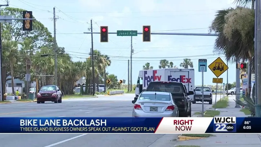 Tybee Island Residents, Business Owners Push Back on GDOT One-Lane Proposal