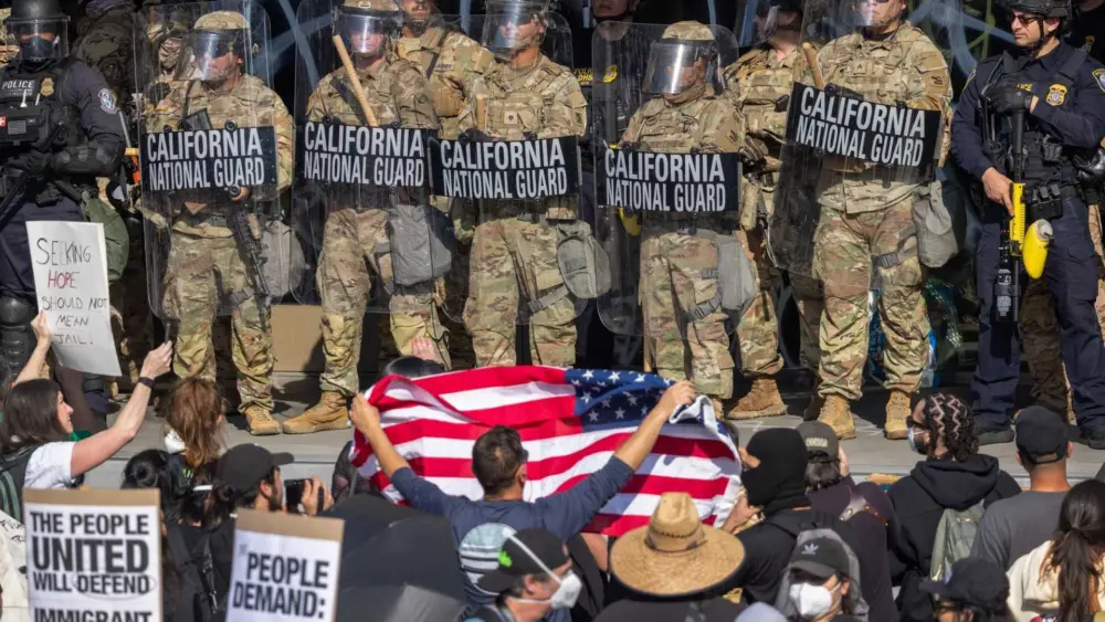 Trump administration says it is ending deployment of National Guard troops in LA