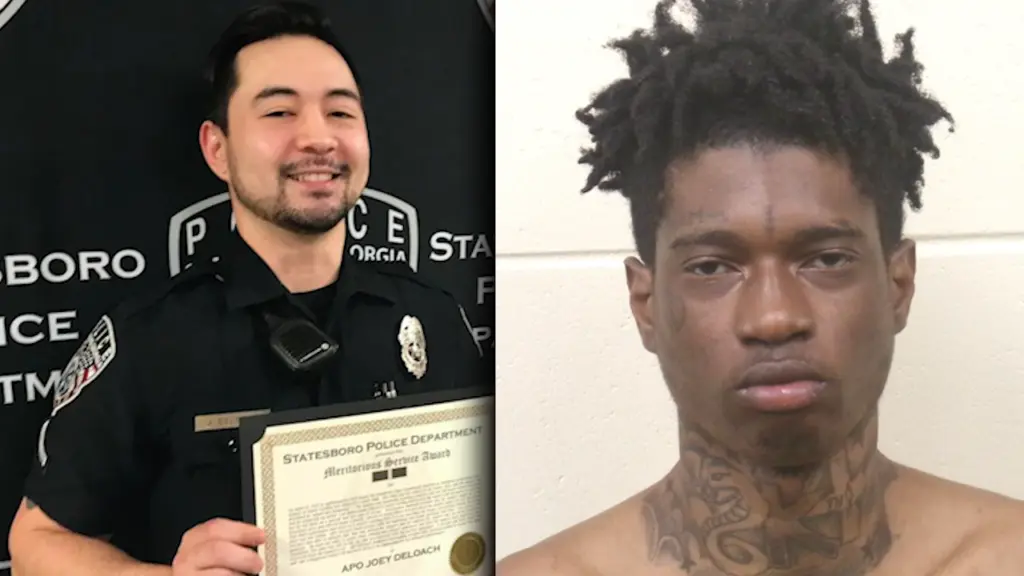 Gunman sentenced to prison for shooting of Statesboro police officer
