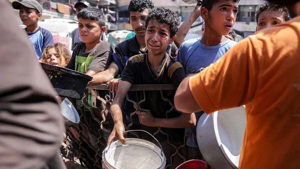 At least 32 Palestinians killed trying to reach US group's food distribution sites
