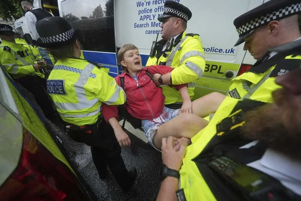 Dozens arrested around the UK at protests to support proscribed group Palestine Action