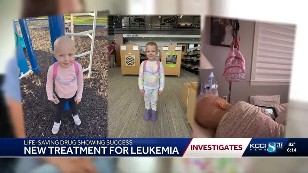 New leukemia drug offers hope for Iowa 4-year-old and others