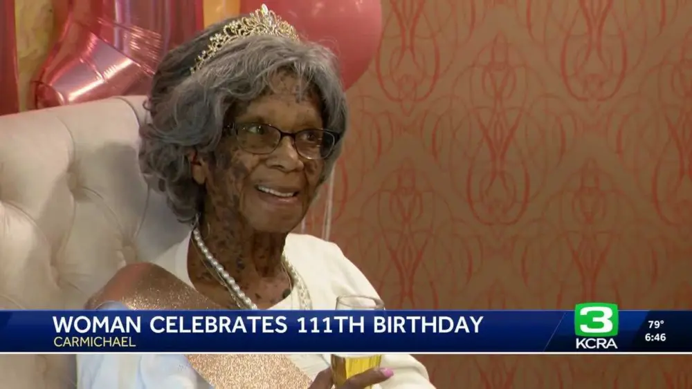 'Keep a clean life': Calif. city's oldest resident celebrates 111th birthday