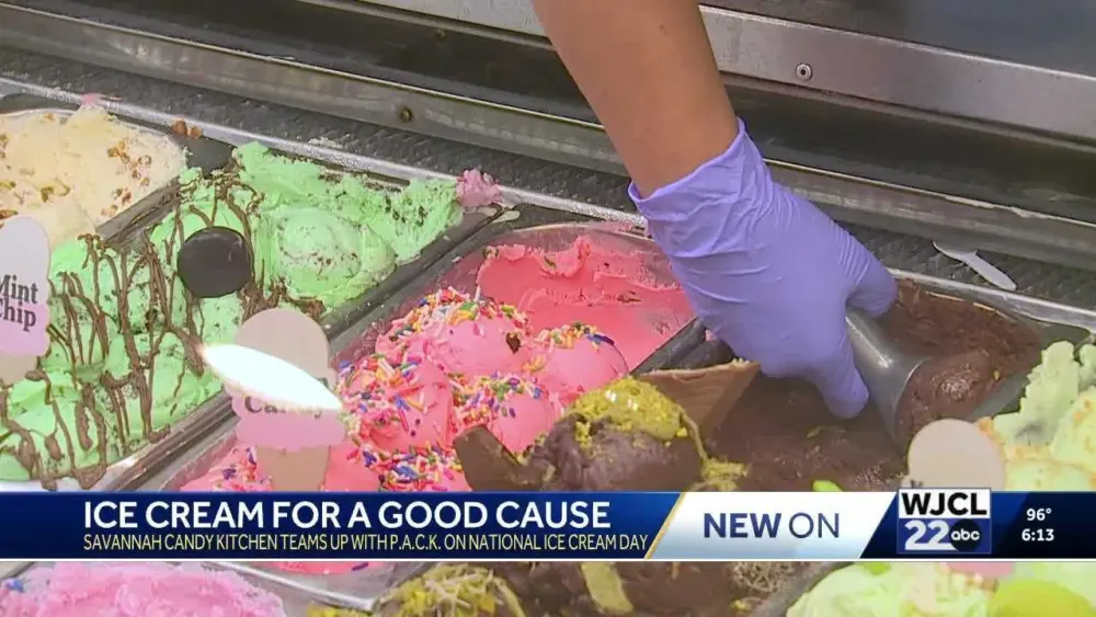 Savannah Candy Kitchen scoops for a cause