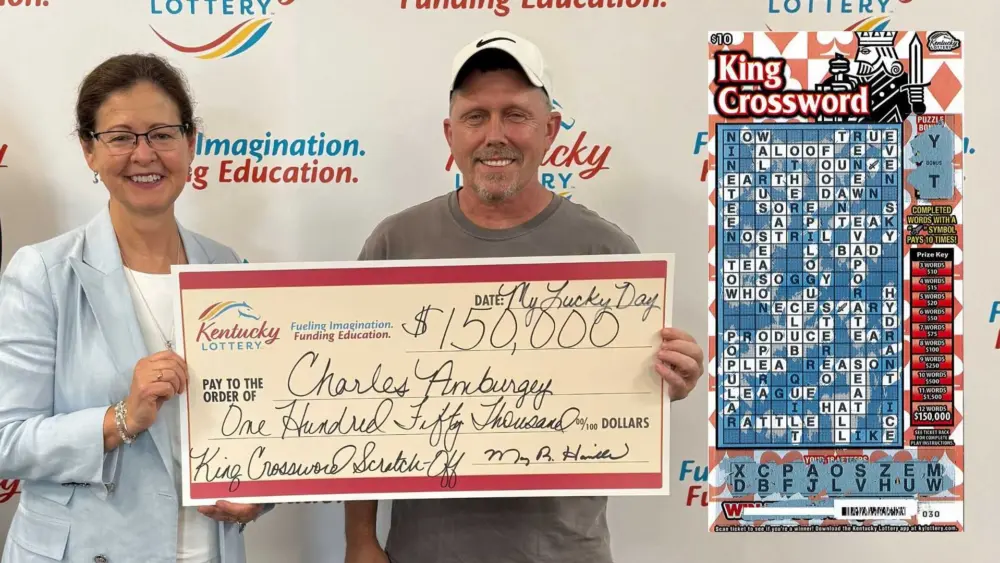 'It was like a dream': Faith-filled man wins $150K on $10 scratch-off ticket
