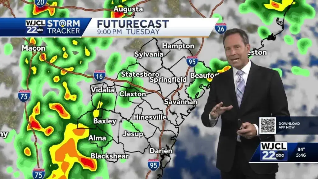 Tracking the next round of showers and thunderstorms for Southeast Georgia, Lowcountry