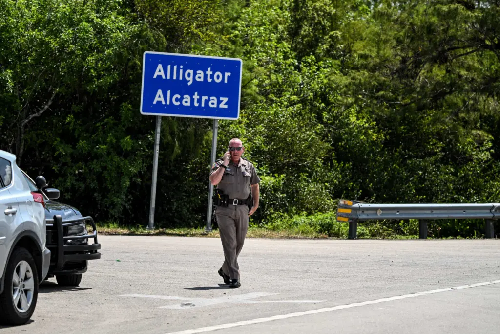 Environmentalists' lawsuit to halt Alligator Alcatraz filed in wrong court, Florida official says