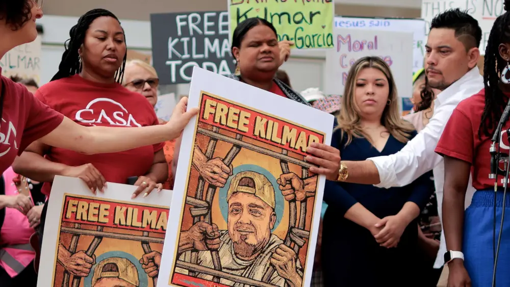 Judge bars ICE from immediately taking Abrego Garcia into custody if he's released from jail
