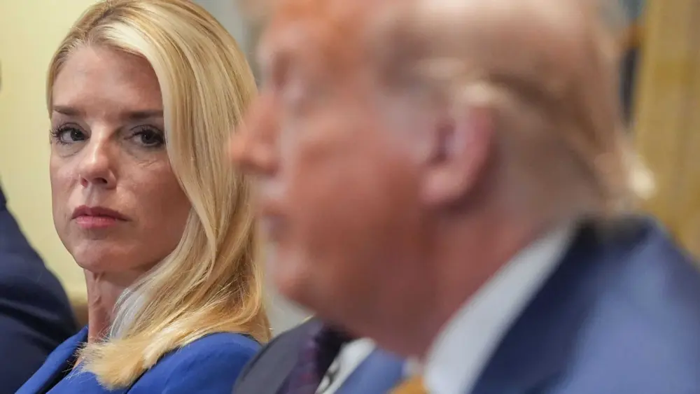 AG Pam Bondi briefed Trump that his name was in Epstein files