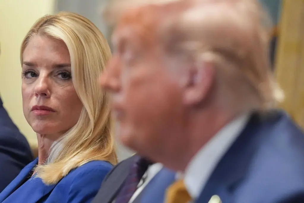 AG Pam Bondi briefed Trump that his name was in Epstein files