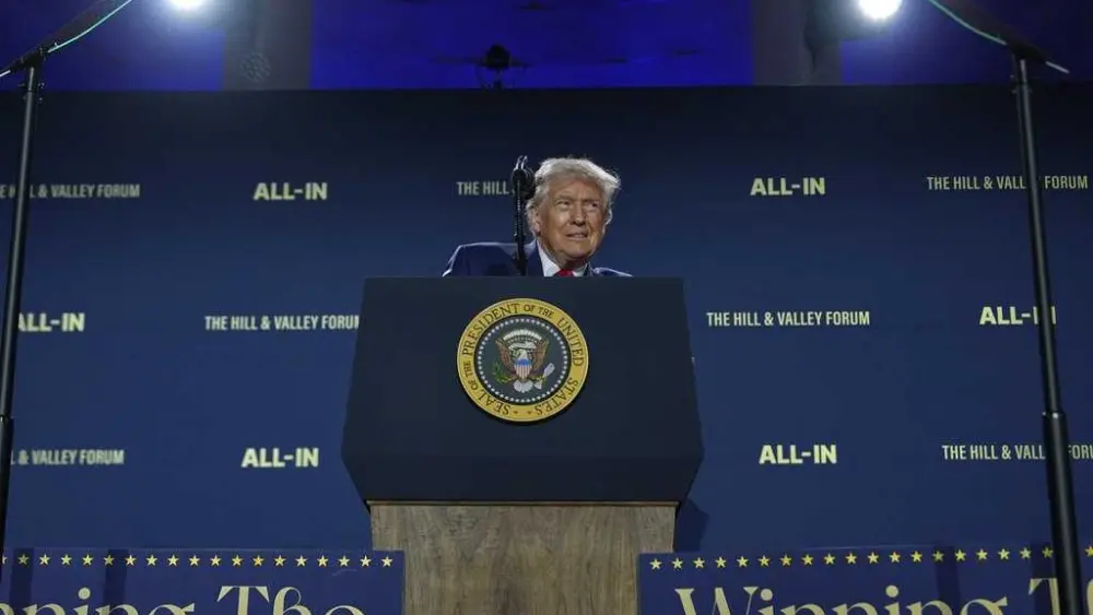 President Trump signs executive orders to loosen AI regulations