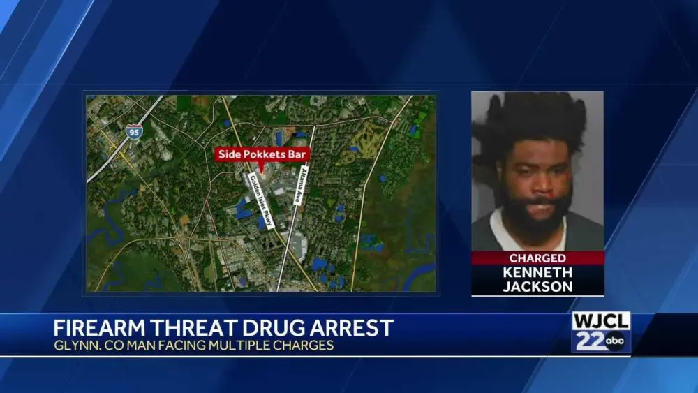 Glynn County man arrested after running from officers, 70 grams of drugs found on the suspect